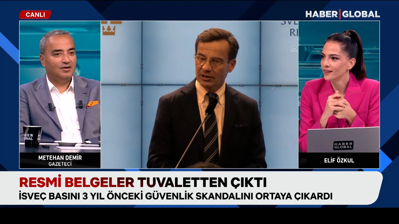 İsveç’te skandal! Resmi gizli belgeler tuvaletten çıktı