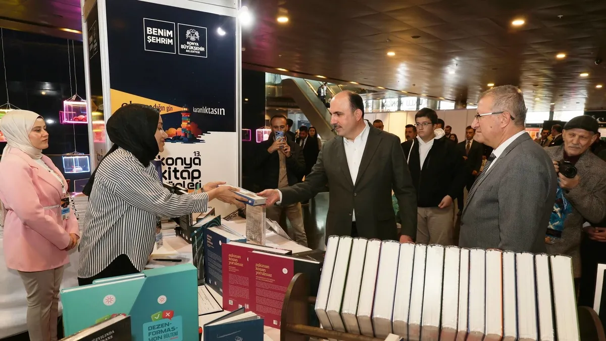 Konya'da Dev Organizasyon Başladı: Yüzbinlerce Kitapseveri Buluşturacak!