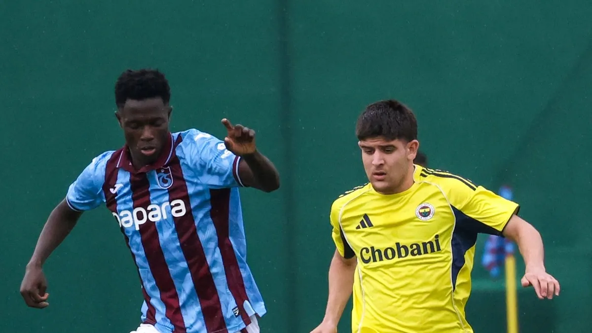 Gençlerin derbisinde kazanan Trabzonspor: İşte maçın özeti