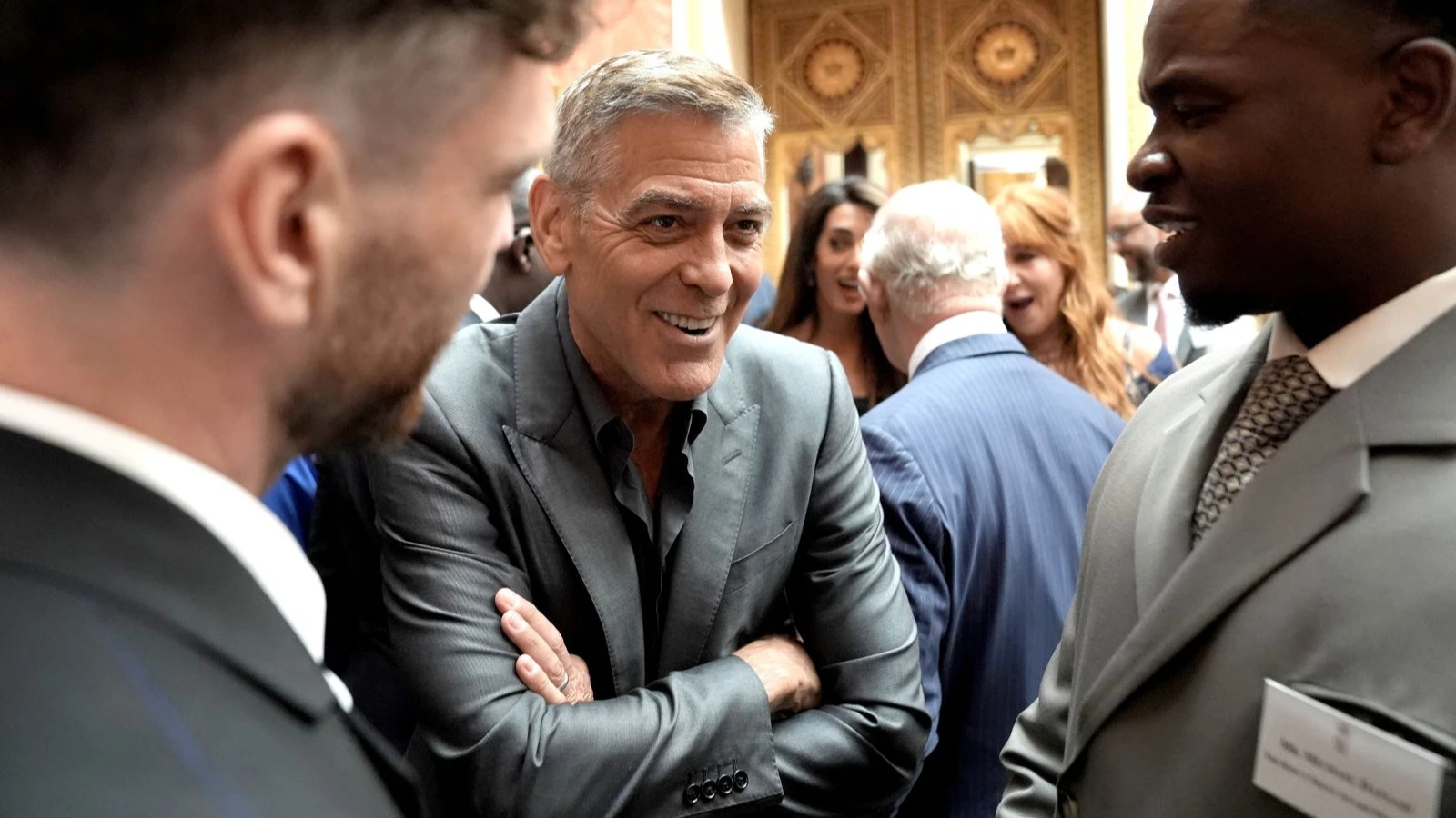 Joe Biden'ın oğlu, George Clooney'e bela okudu!