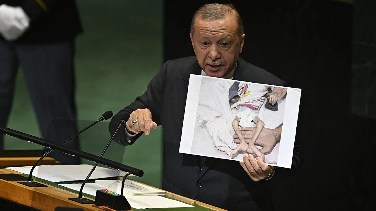 Erdoğan BM Genel Kurulu'na hitap ediyor: Gazze'de soykırım devam ediyor