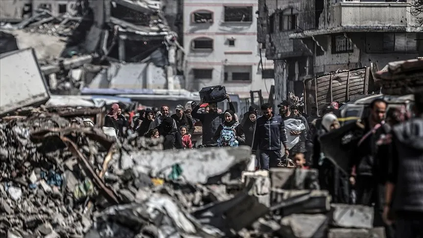 UNRWA: Gazze’de bir ayda yarım milyon kişi yerinden edildi