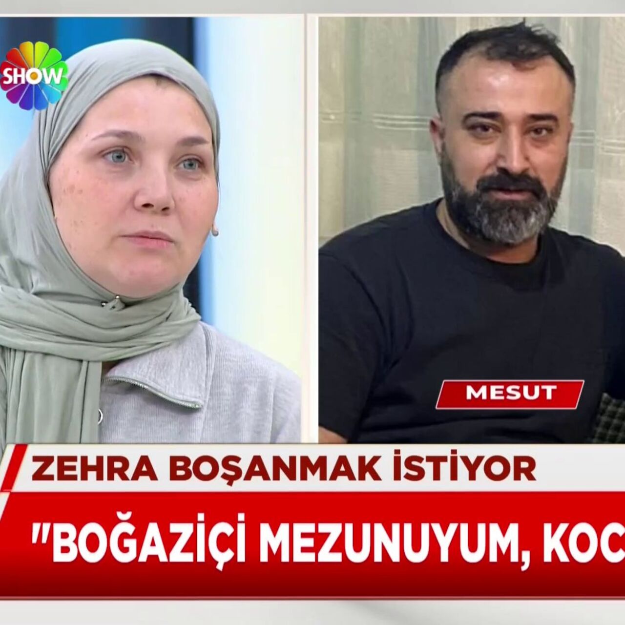 "Boğaziçi mezunuyum, kocam lise terk"