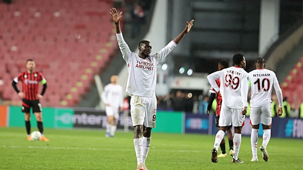 Samsunspor'un Avrupa golcüsü Mouandilmadji