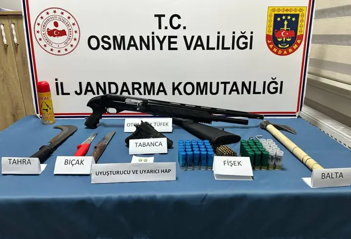 Osmaniye’de jandarma son bir haftada 118 şüpheliyi yakaladı