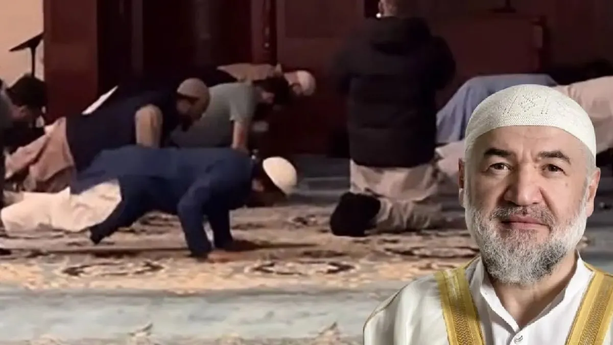 ABD'de görev yapan Trabzonlu Türk imam sosyal medyada gündem oldu