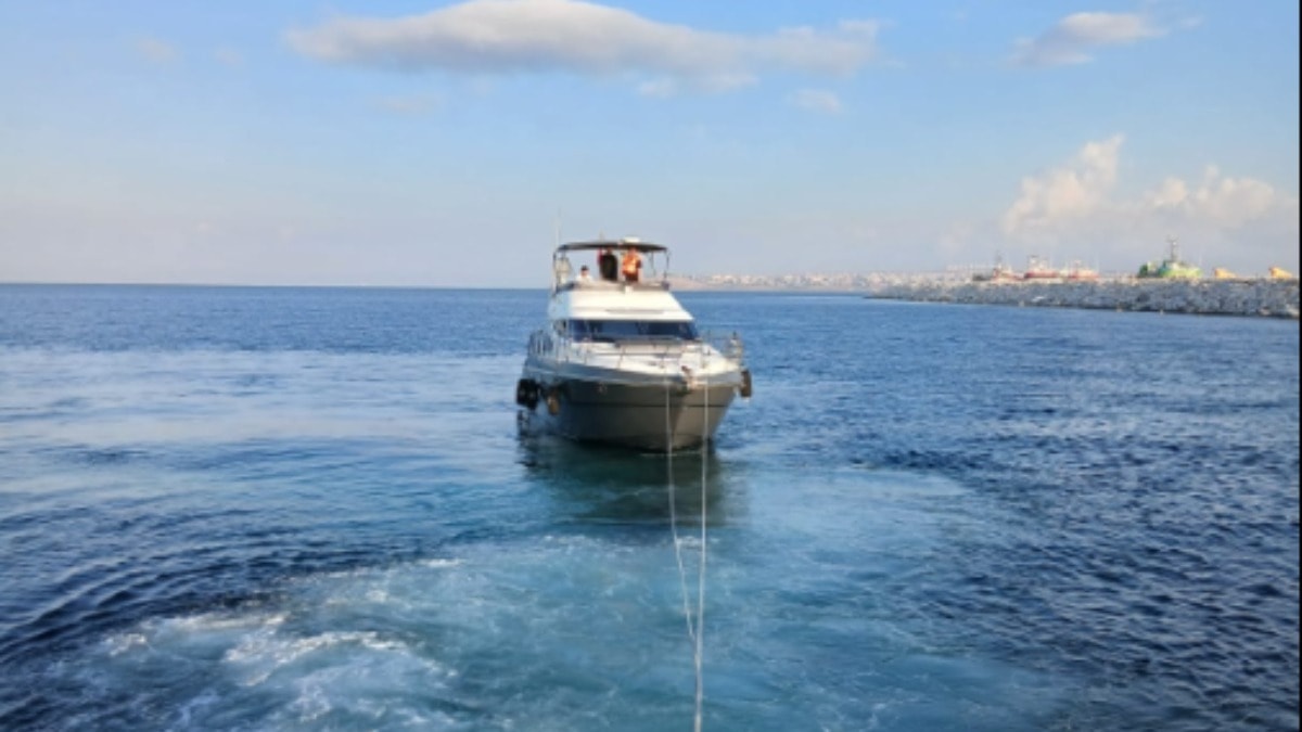 Marmara Denizi’nde tekne arızası: 5 kişi kurtarıldı