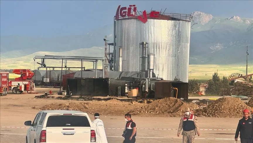 Erzurum'da asfalt üretim tesisindeki patlamada 1 işçi öldü, 1 işçi yaralandı