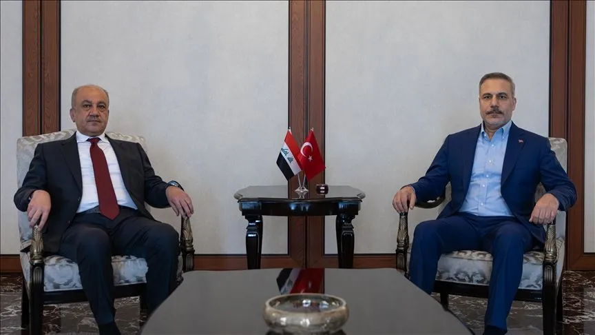 Dışişleri Bakanı Fidan, Irak Savunma Bakanı Abbasi ile Ankara'da görüştü