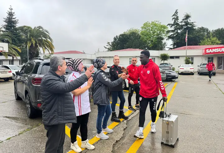 Samsunspor, Bodrum FK deplasmanı için yola çıktı