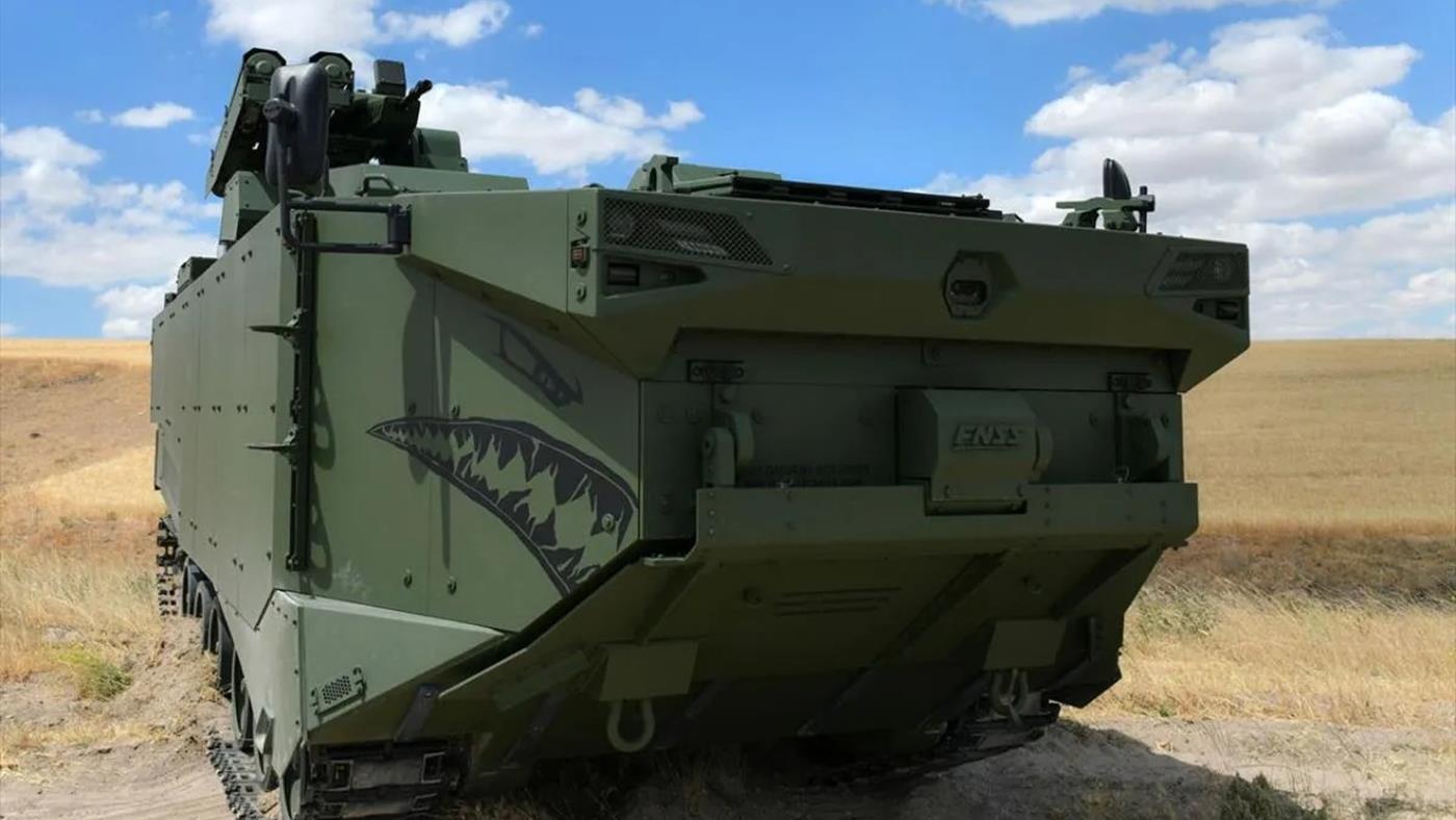 Amfibi hücum aracı FNSS ZAHA’ya anti tank desteği geldi