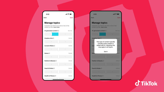 TikTok algoritması için yapay zeka ayarı geliyor
