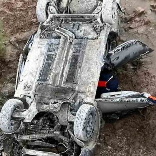 Siirt’te Feci Kaza: Araç Ters Döndü, Biri Bebek Üç Kişi Yaralandı