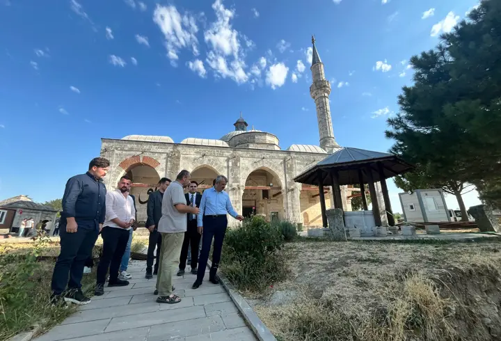 Muradiye Mevlevihanesi’nde yeniden ihya çalışmaları sürüyor