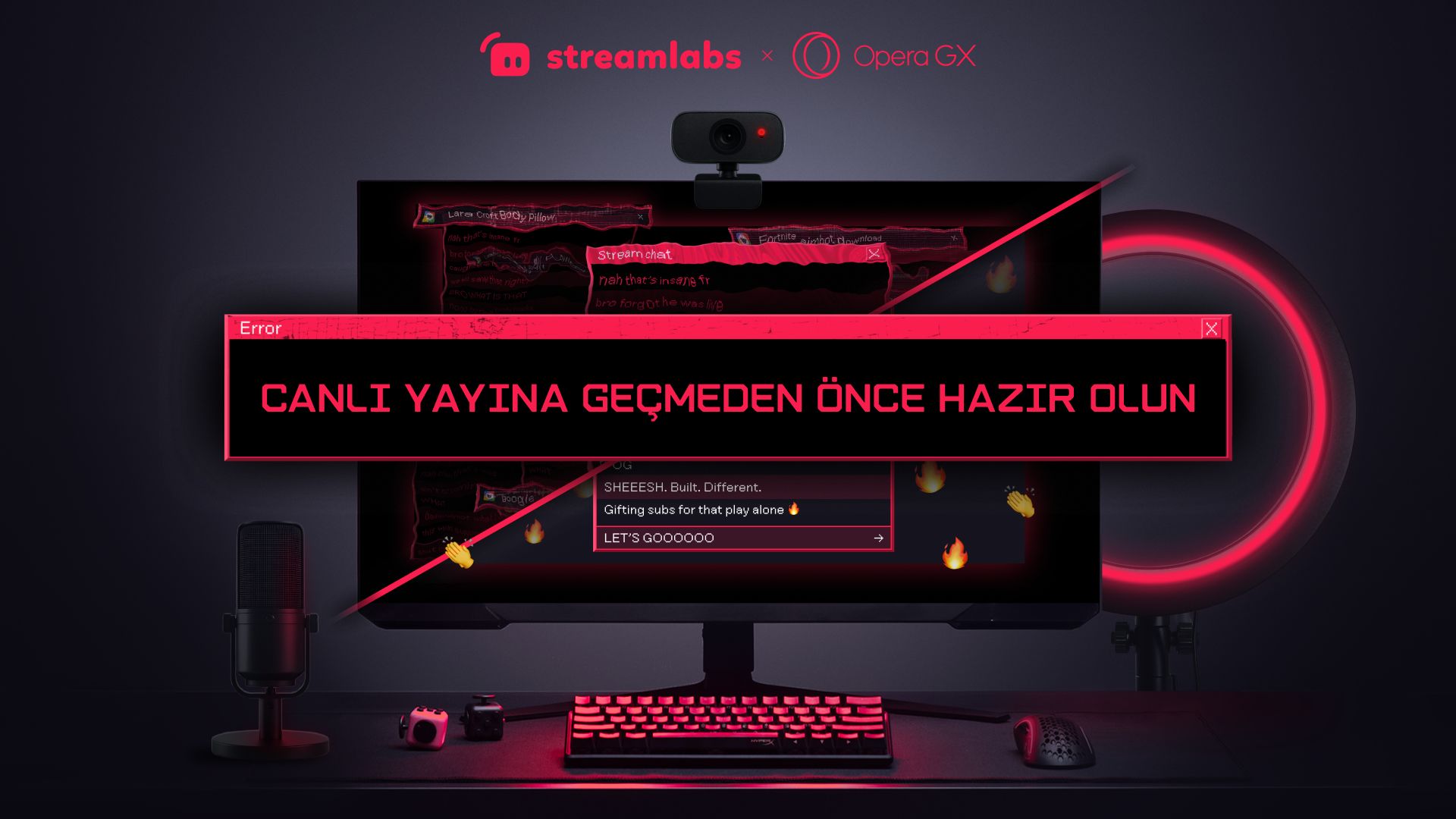 Opera GX Yayın Profili ile yayıncıları koruyacak