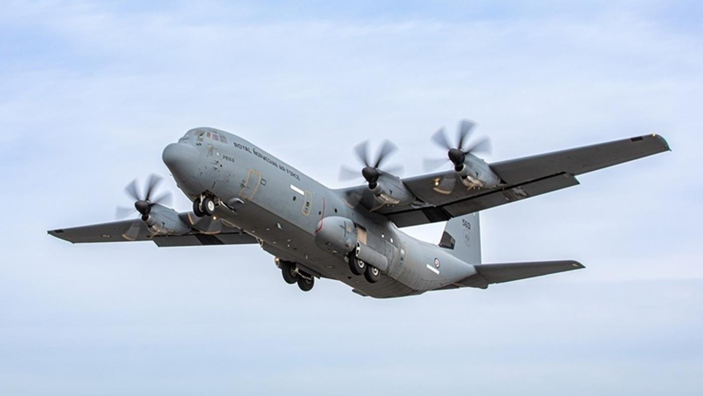 Türkiye’ye teslim edilecek 12 İngiliz C-130J uçağı bakıma girdi