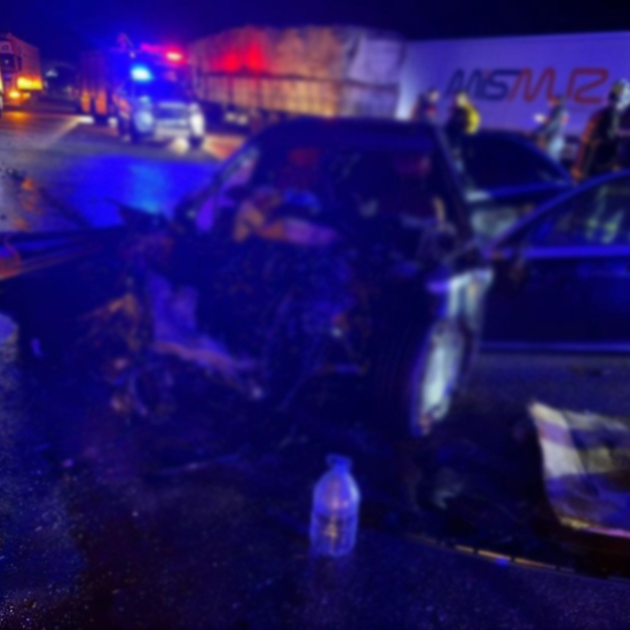 Burdur'da zincirleme kaza: 1 ölü, 7 yaralı