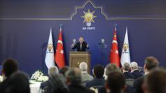 Muhalefet partilerinden istifa eden 7 belediye başkanı AKP'ye katıldı