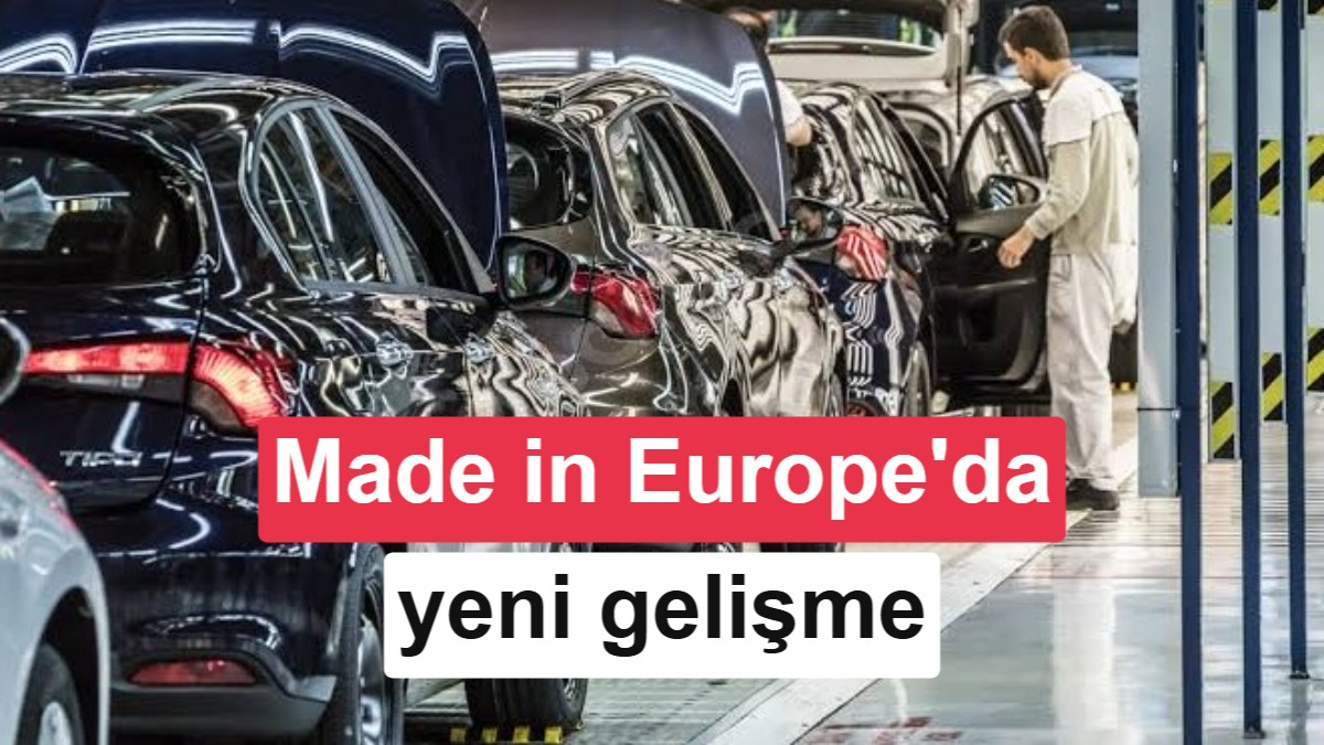 “Made İn Europe” Pazarlığında İngiltere’ye Kapı Açılıyor: Türkiye Taslakta Yok