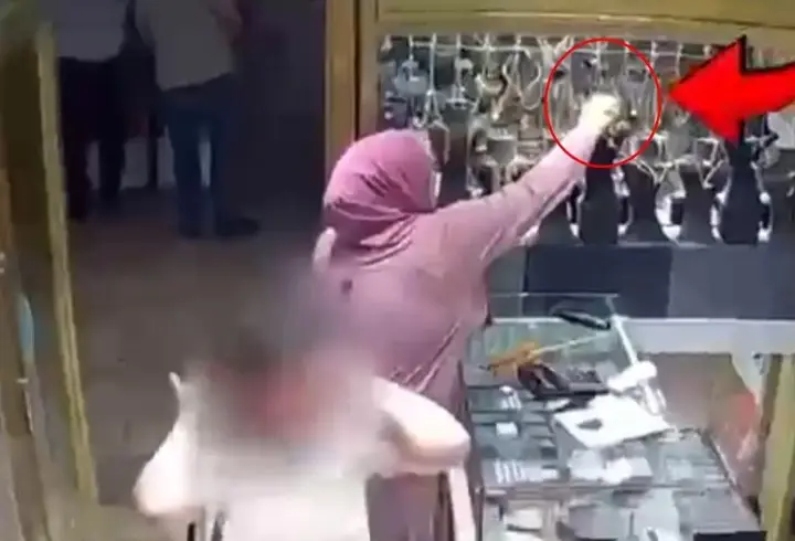 Müşteri gibi geldiği kuyumcu dükkanından altın bileklik çaldı