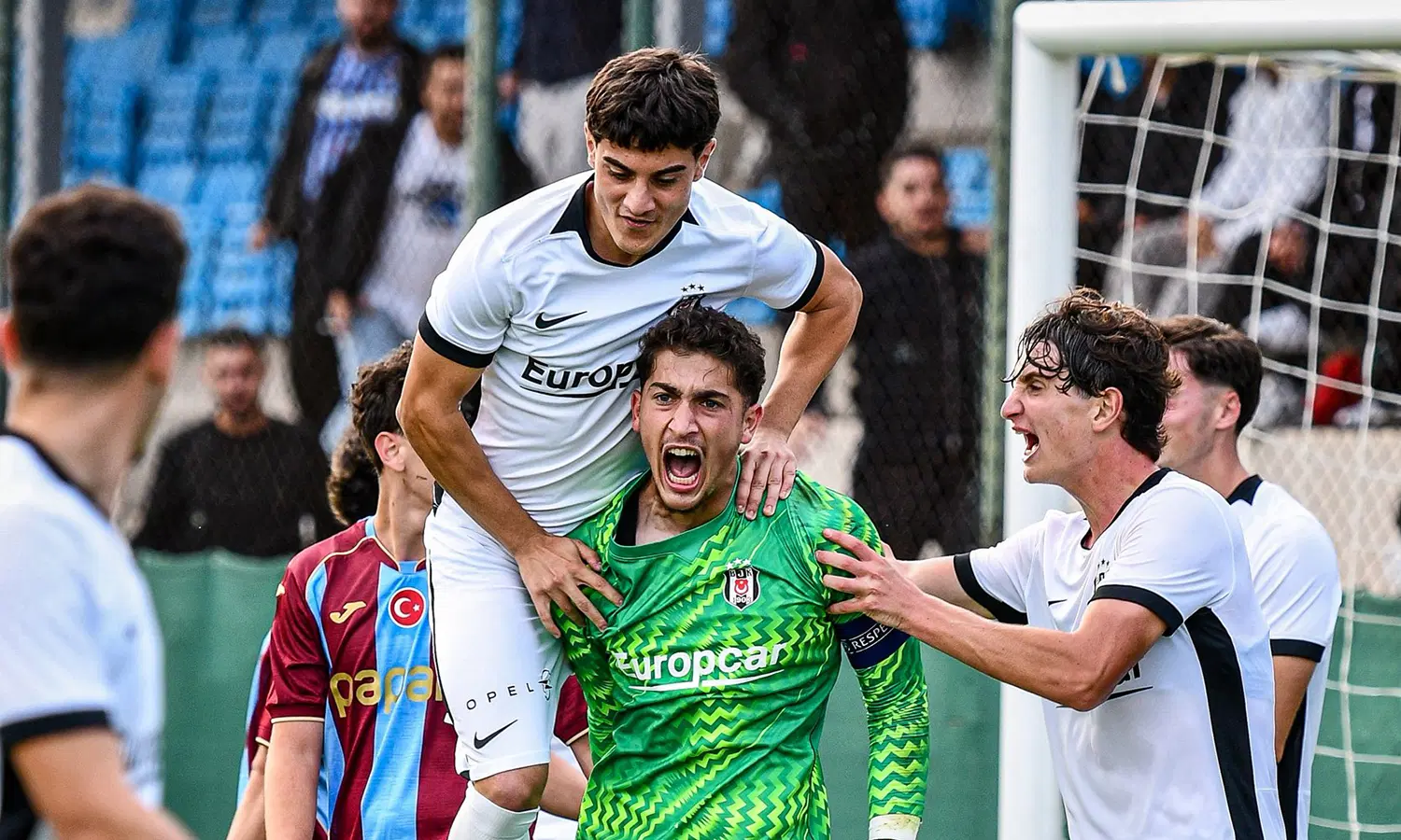 U19 Derbisinde Beşiktaş'tan Trabzonspor'a Deplasmanda Fark