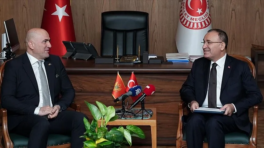TBMM Başkanvekili Bozdağ, Karadağlı mevkidaşı Nurkovic'le görüştü
