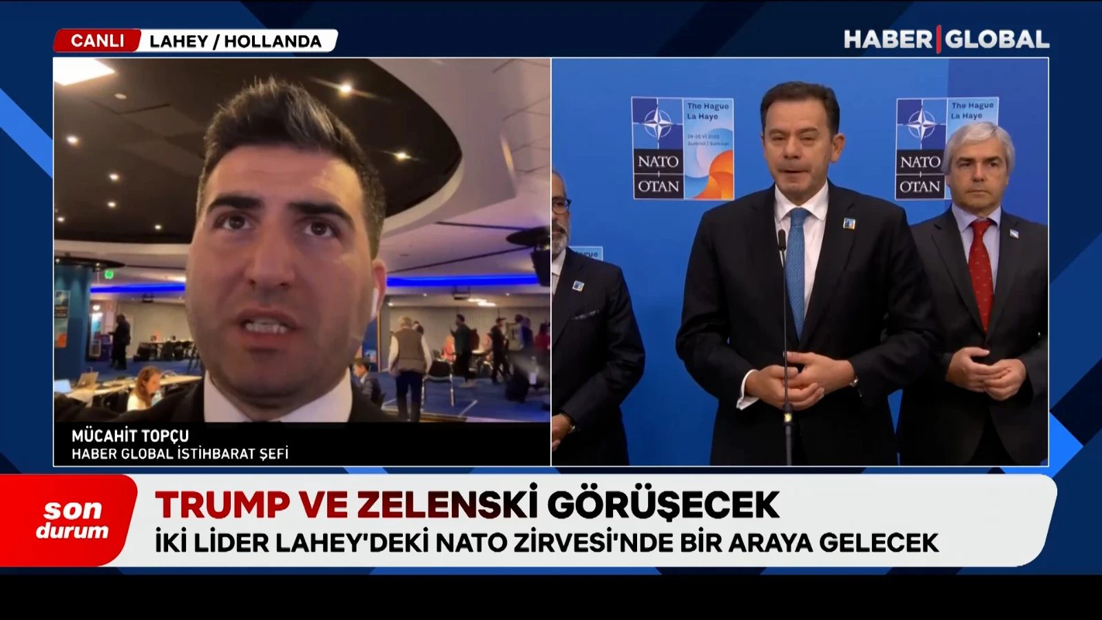 Lahey’deki NATO Zirvesi’nde Trump ve Zelenski görüşecek