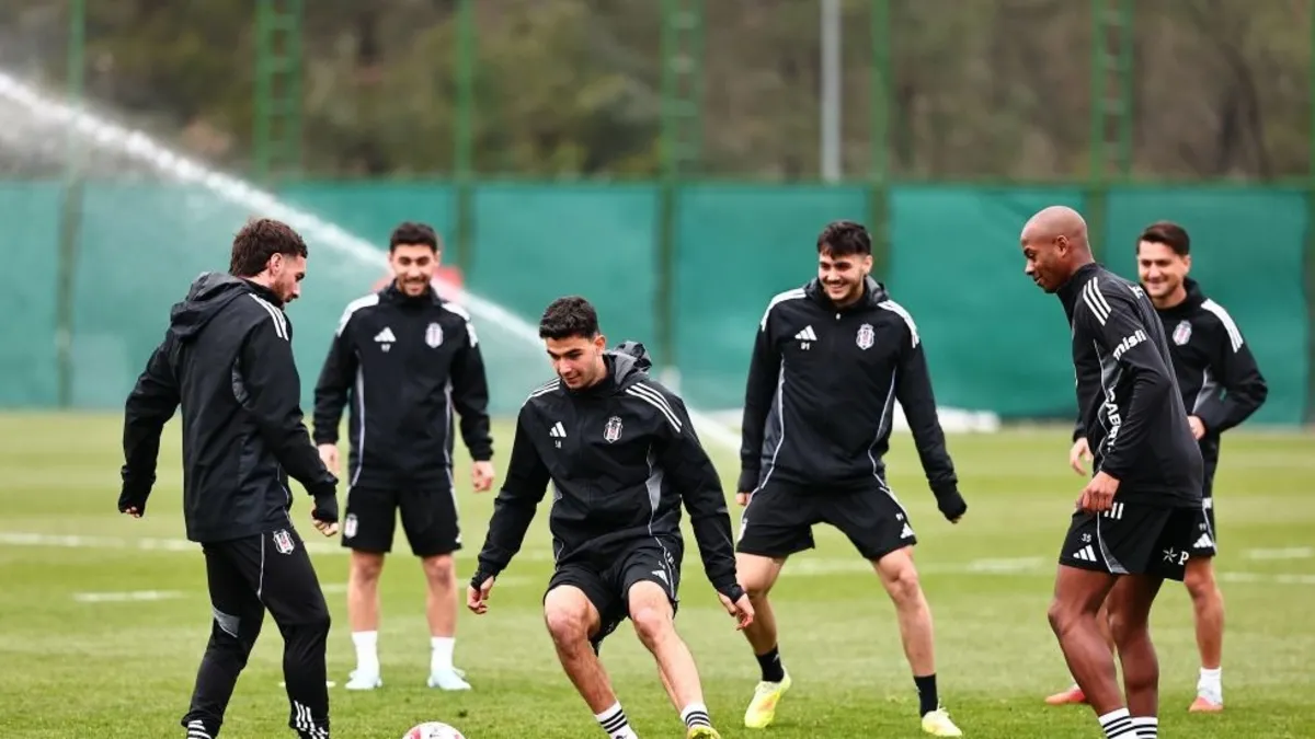 Beşiktaş, Gençlerbirliği maçının hazırlıklarını sürdürdü!