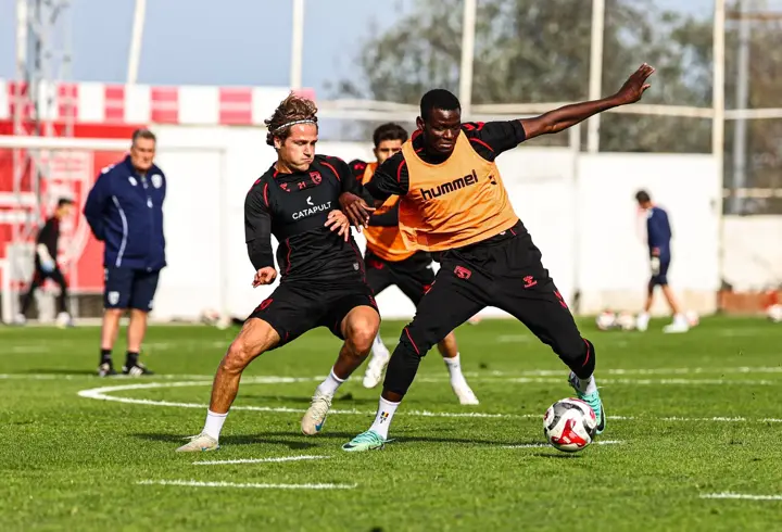 Samsunspor, Beşiktaş maçı hazırlıklarını sürdürdü