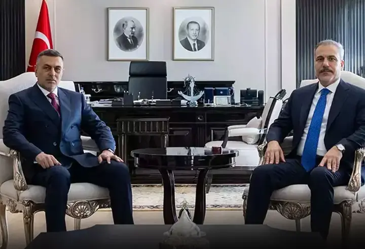Dışişleri Bakanı Hakan Fidan, Basra Valisi Eydani ile görüştü