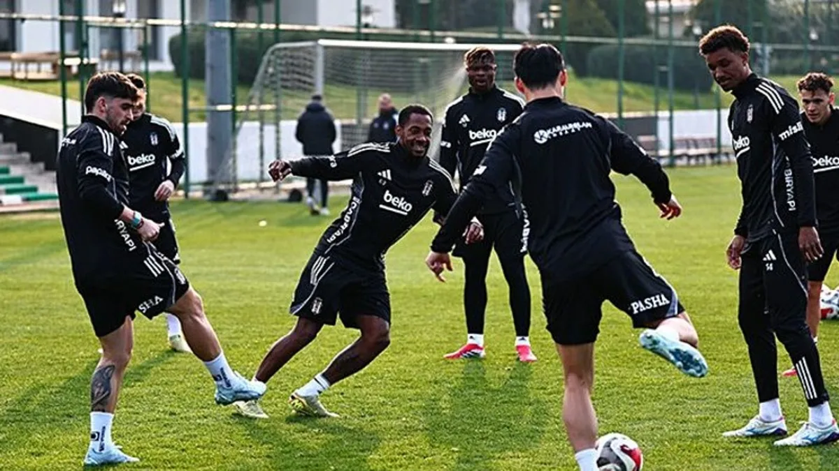 Beşiktaş, Galatasaray maçı hazırlıklarını tamamlandı!