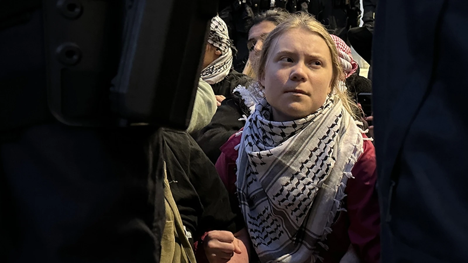İngiltere’de gözaltına alınan aktivist Thunberg serbest bırakıldı