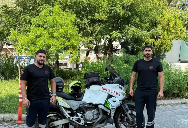 Muğla'nın turistik ilçelerine motosikletli 112 ekip takviyesi