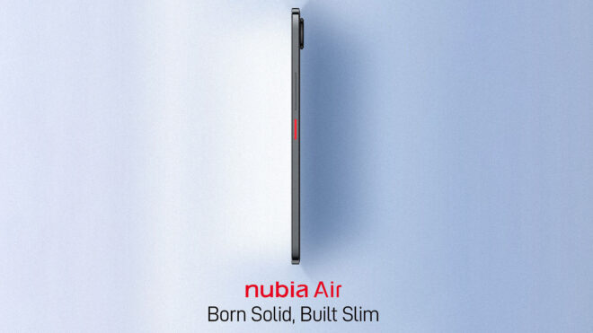 İnce gövdeli yeni model Nubia Air geliyor