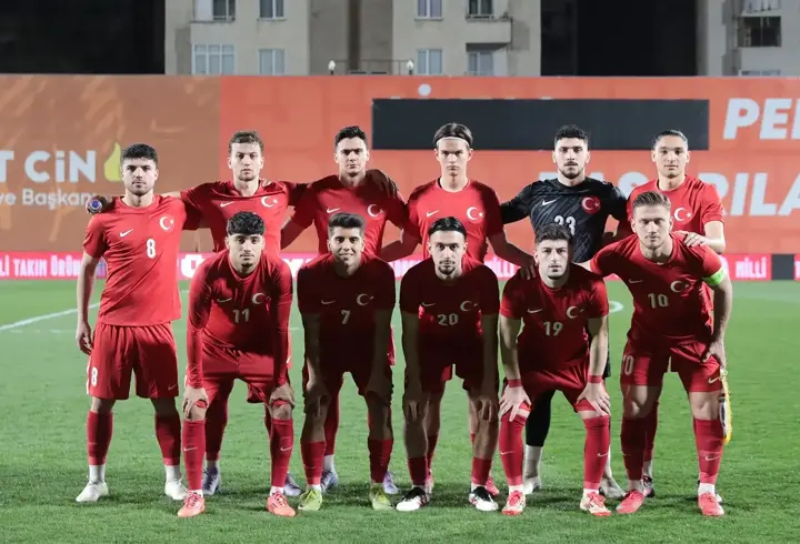 Ümit Milli Futbol Takımı, özel maçta Belarus'a 3-2 kaybetti