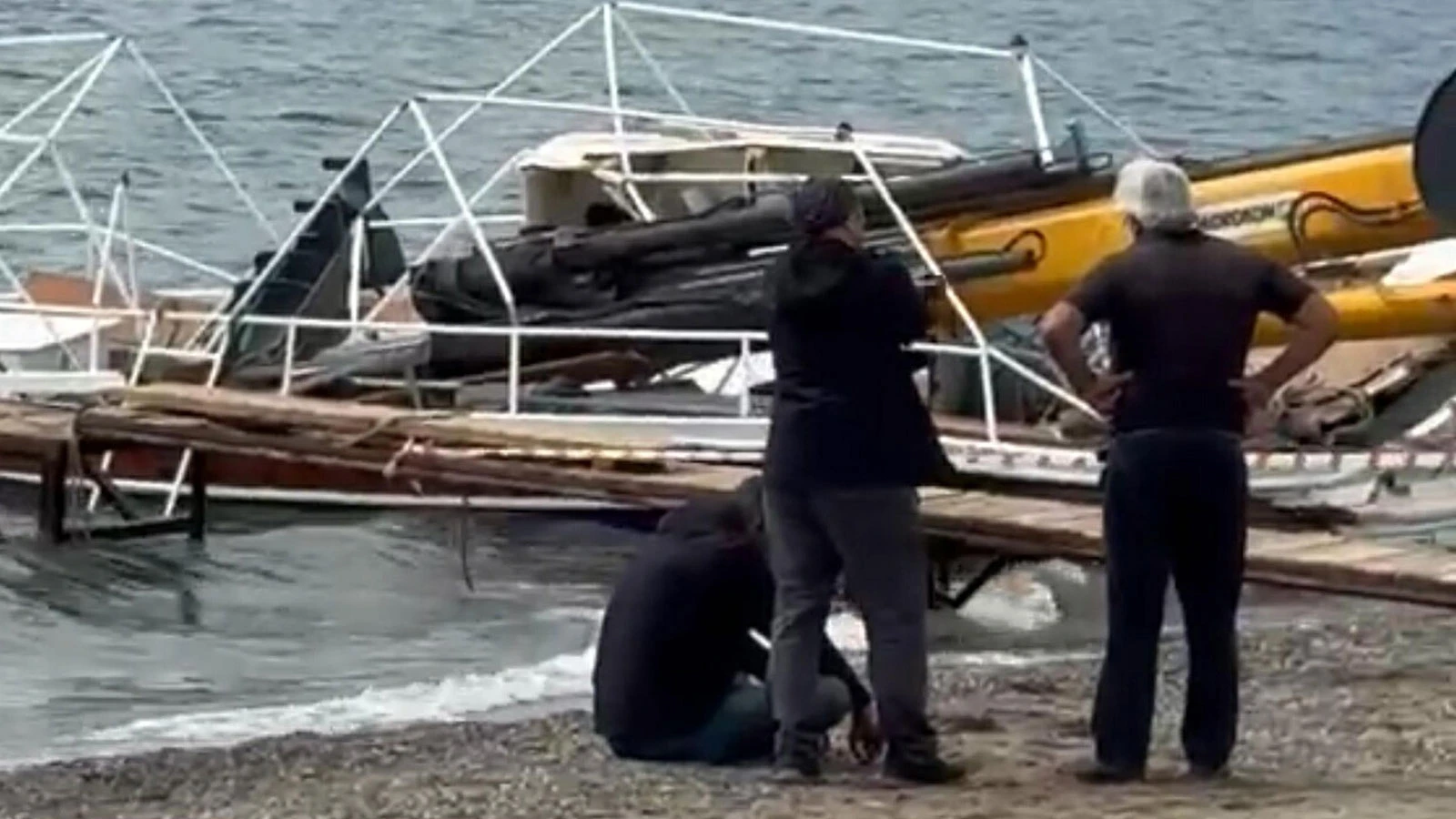 Marmaris'te vincin kırılan kaldırma kolu üzerine düşen işçi öldü