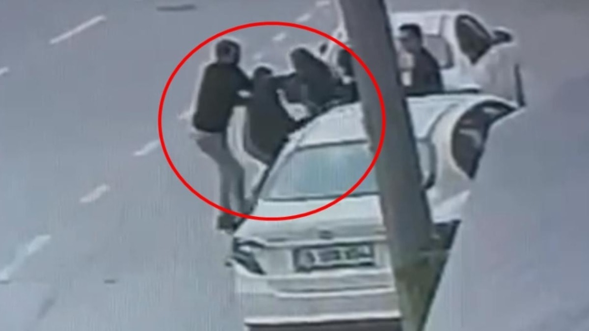 Drift atarken yakalandı, polise saldırıp silahını almaya çalıştı