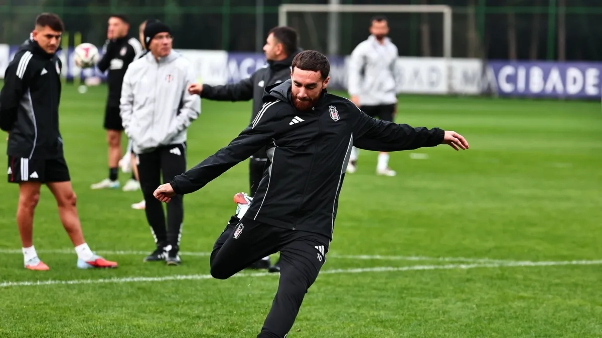Beşiktaş Fatih Karagümrük maçının hazırlıklarını tamamladı