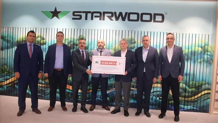 Bursa'da orman ürünleri fabrikasından Gazze'ye 50 milyon liralık yardım