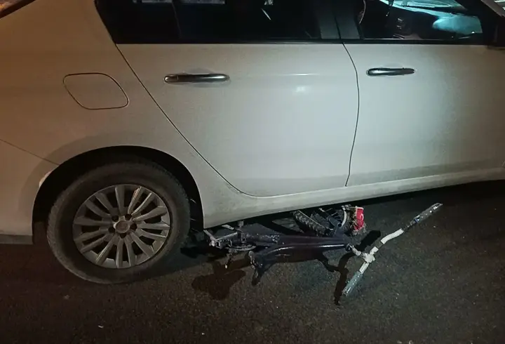 Otomobilin çarptığı bisikletli çocuk yaralandı