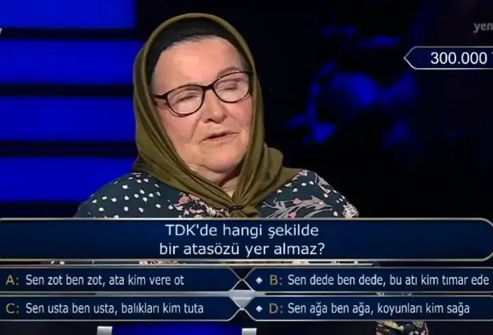 Sen usta ben usta balıkları kim tuta? TDK'de hangi şekilde bir atasözü yer almaz?