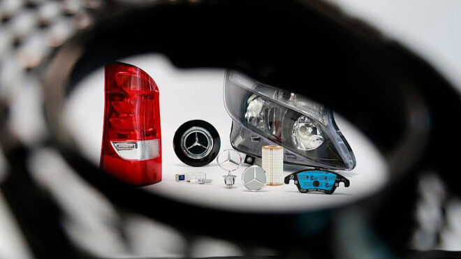 Mercedes-Benz, sahte otomobil parçalarına karşı güçlü bir mücadele veriyor