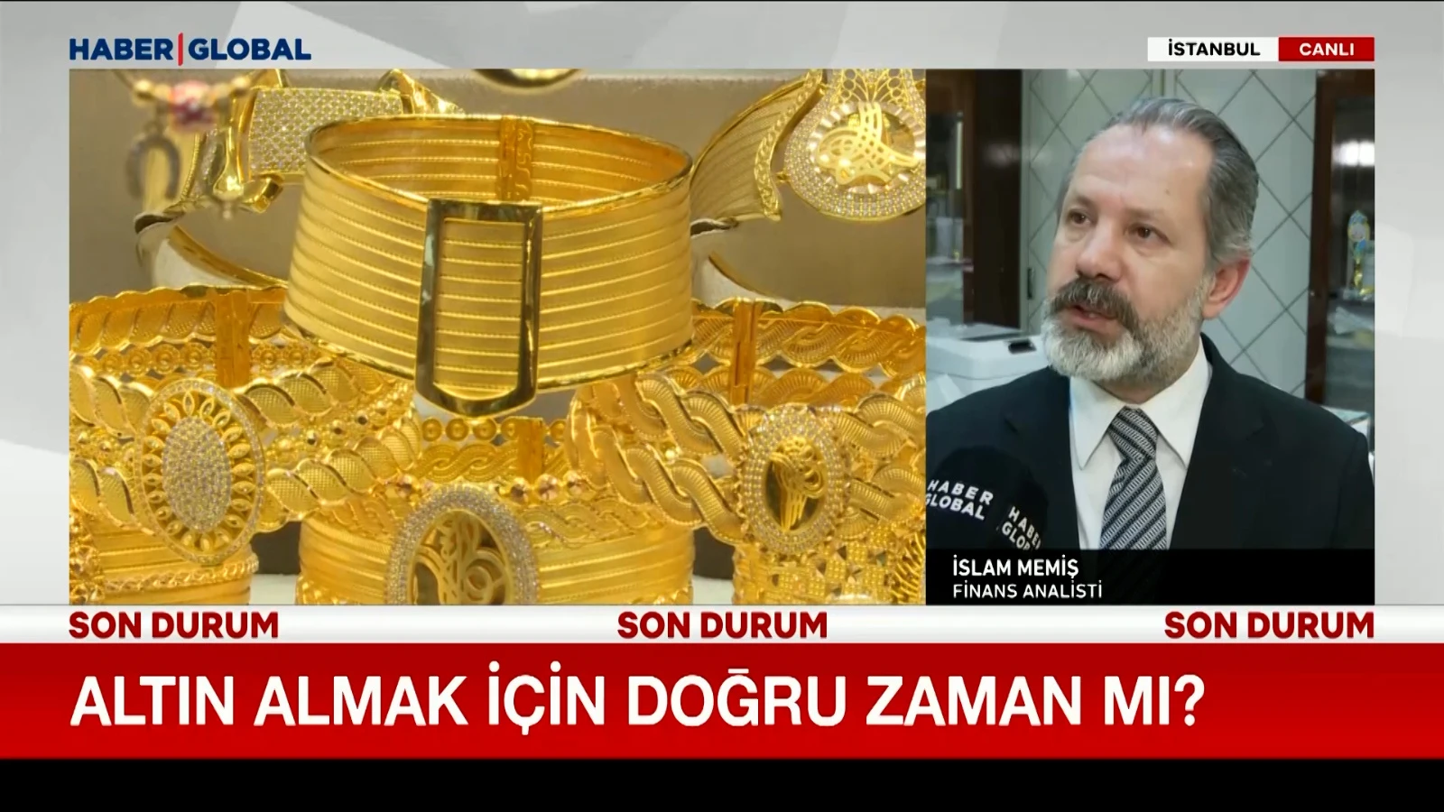 Altın almak için doğru zaman mı? İslam Memiş yanıtladı