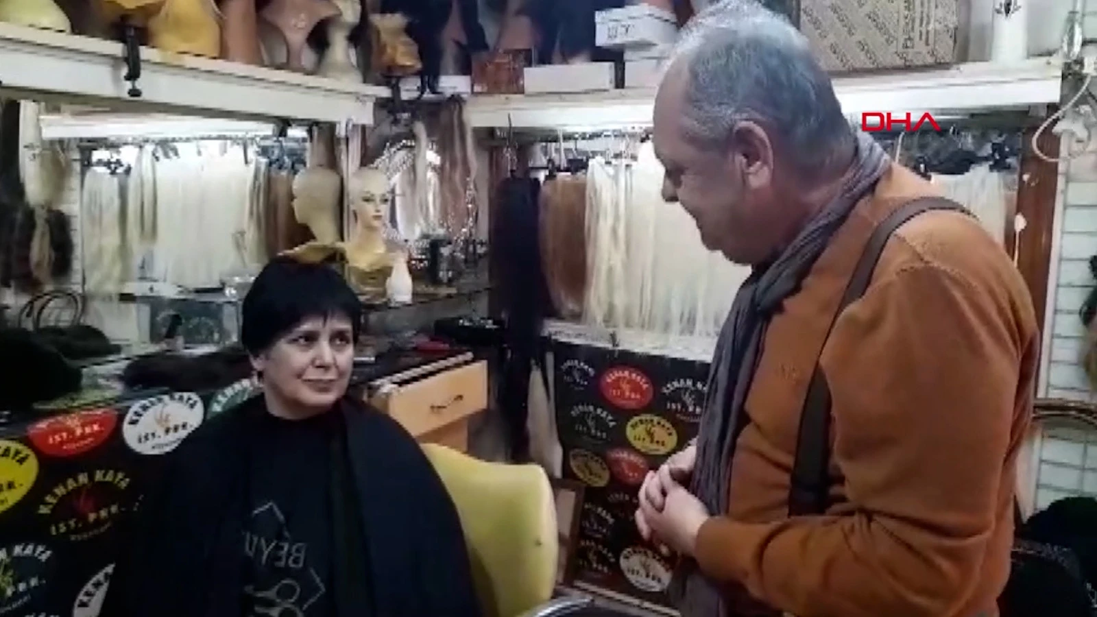 Kanser hastası kadına 8 Mart'ta kuaförden anlamlı hediye