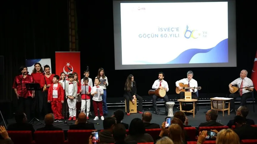 İsveç'te Türk diasporasının 60. yılı kutlandı