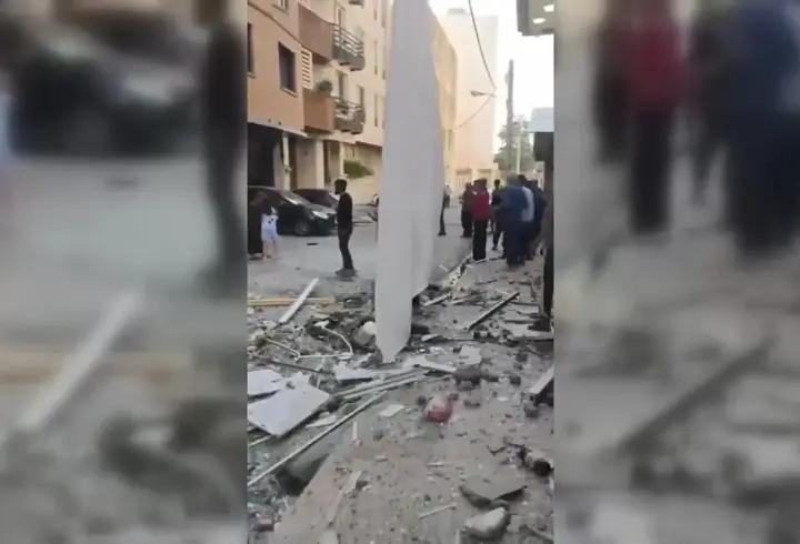 SON DAKİKA... İran'da bir binada şiddetli patlama! Can kaybı var