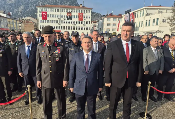 Atatürk'ün Eğirdir'e gelişi kutlandı