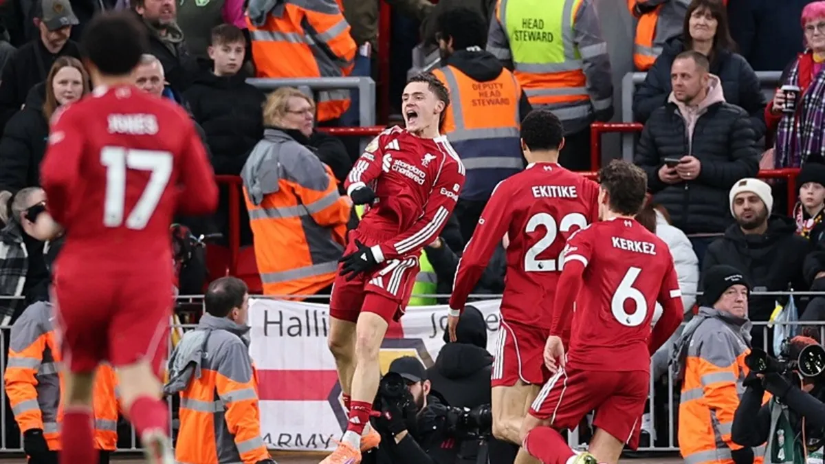 Liverpool'a 2 dakika yetti! Florian Wirtz ilk golünü attı