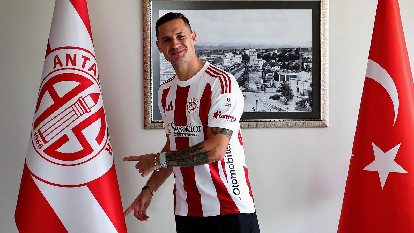 Antalyaspor, Dario Saric'i yeniden kadrosuna kattı