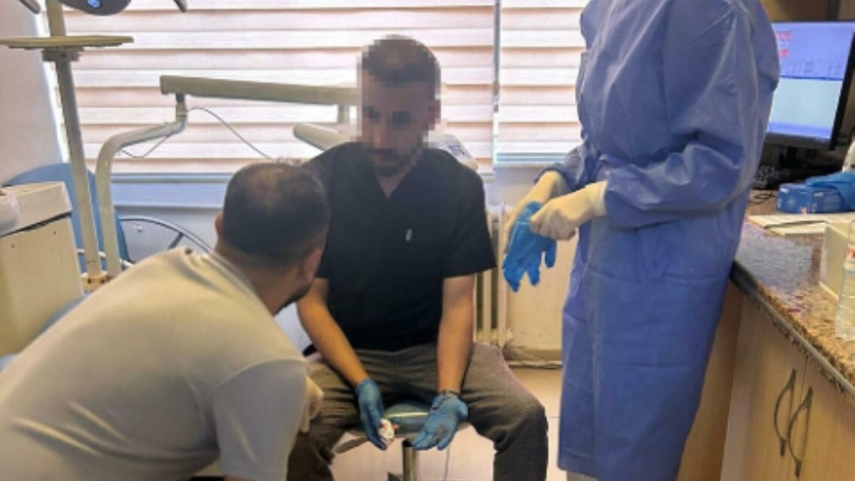 Randevu bulamayan hasta, tartıştığı diş hekimine kafa attı